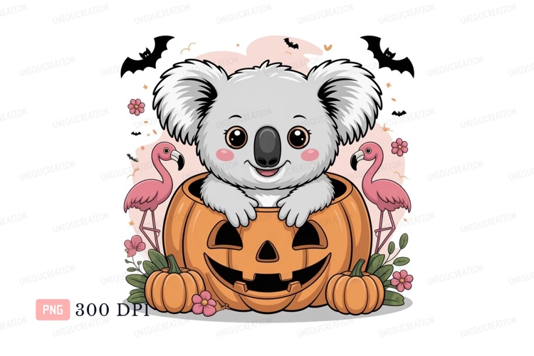 Cute Flamingo Clipart Image 9