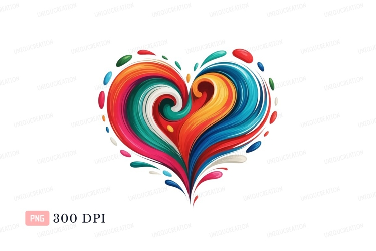 Heart Shape Clipart Image 2