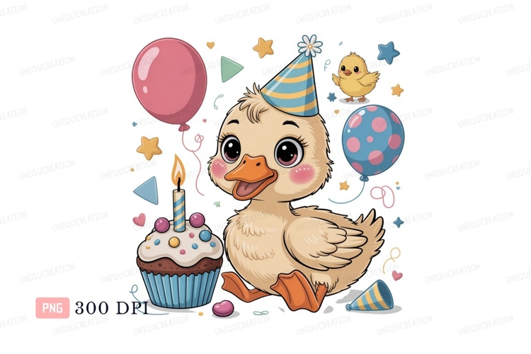 Duckling Clipart Image 8
