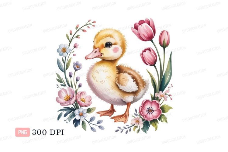 Duckling Clipart Image 3