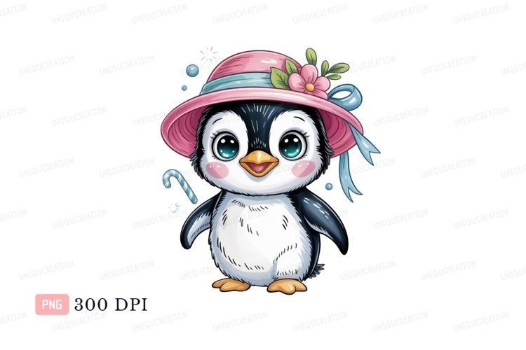 Penguin Clipart Image 13