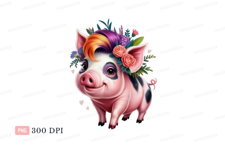 Pig Clipart Image 3