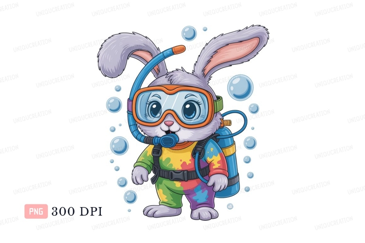 Diver Clipart Image 2