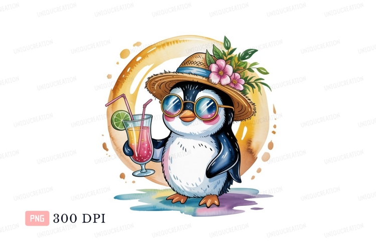 Penguin Clipart Image 10