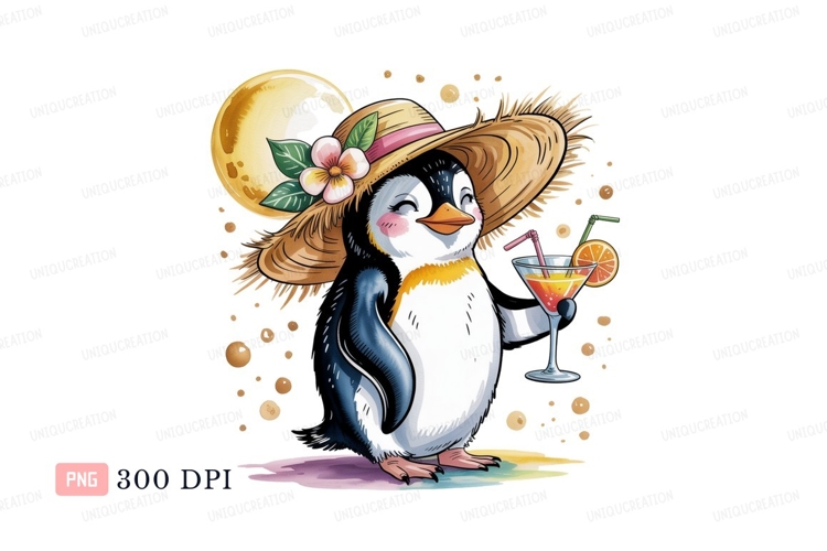 Penguin Clipart Image 9