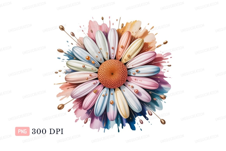 Blue Flowers Clipart Image 16