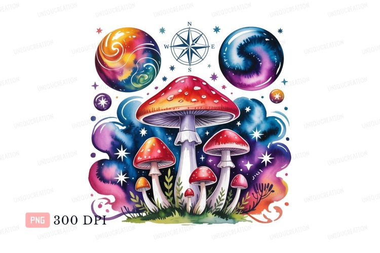 Mushrooms Clipart Image 8
