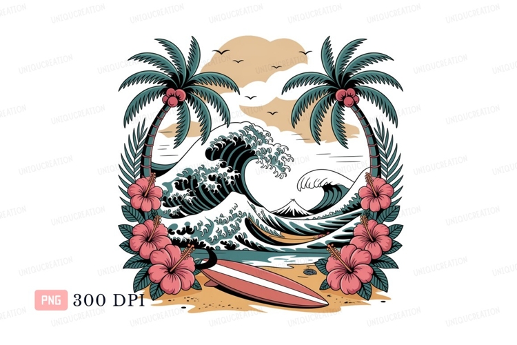 Hibiscus Flower Clipart Image 7
