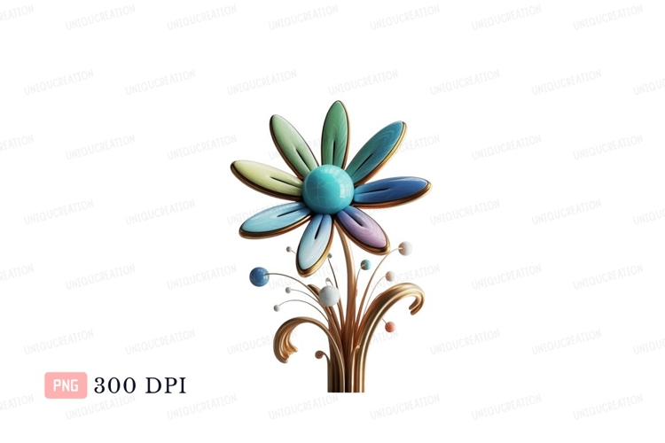 Flower Stem Clipart Image 17