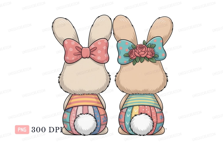 Bunnies Clipart Image 3