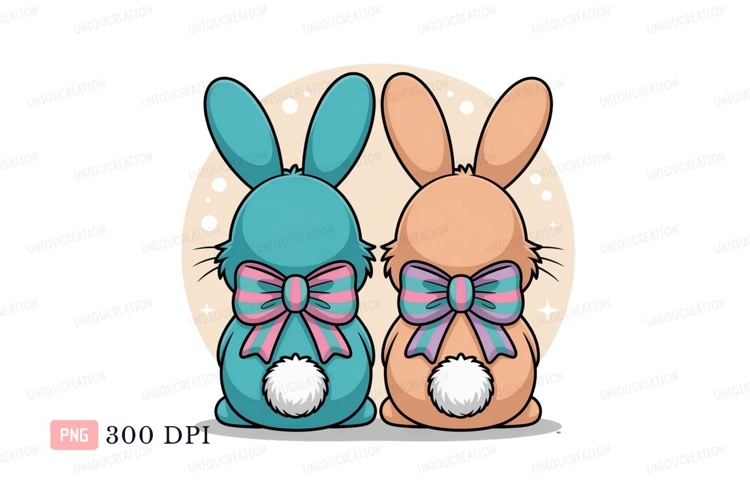 Bunnies Clipart Image 2