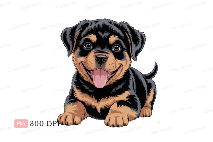 Rottweiler Clipart Image 12