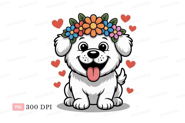 White Heart Clipart Image 9