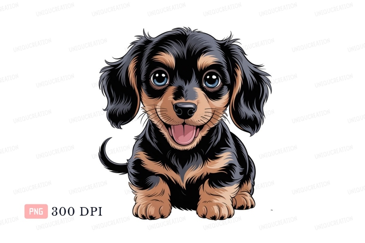 Dachshund Clipart Image 2