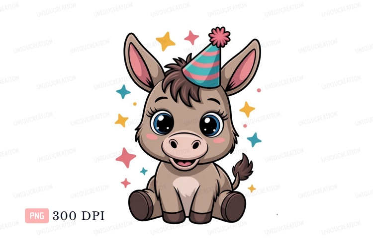 Donkey Clipart Image 4