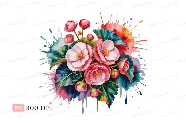 Watercolor Leaves Clipart Image 22