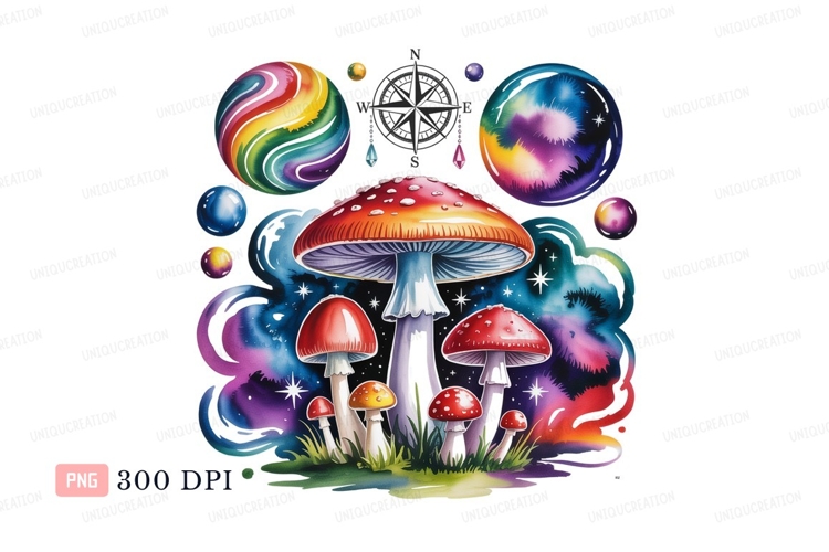 Mushrooms Clipart
