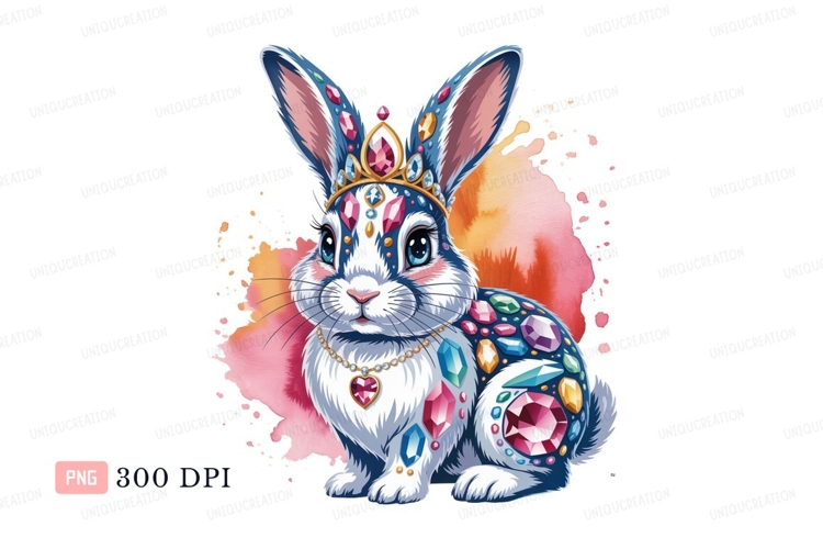 Rabbit Clipart Image 19