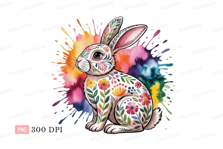 Rabbit Clipart Image 14