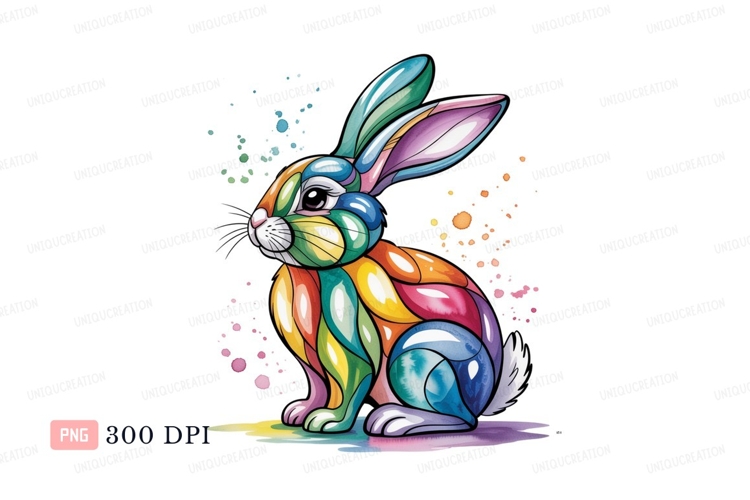 Rabbit Clipart Image 13