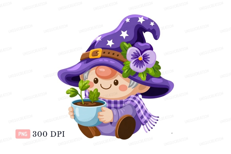 Gnome Clipart Image 12