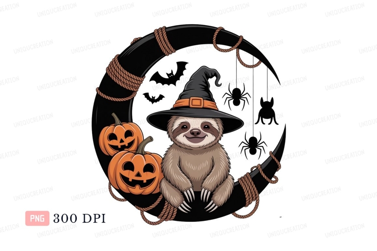 Sloth Clipart Image 6