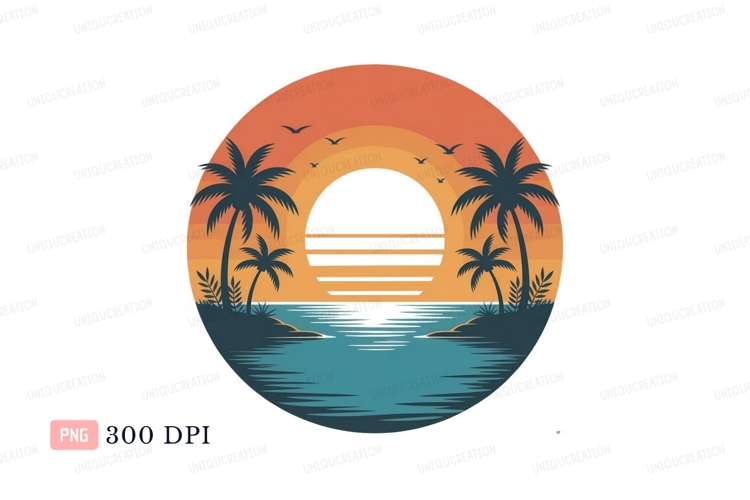 Sunset Clipart Image 3
