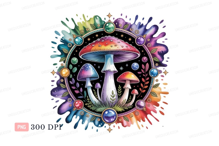 Mushrooms Clipart Image 11