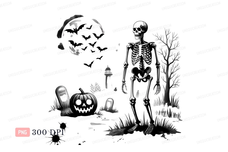 Skeleton Clipart Image 2