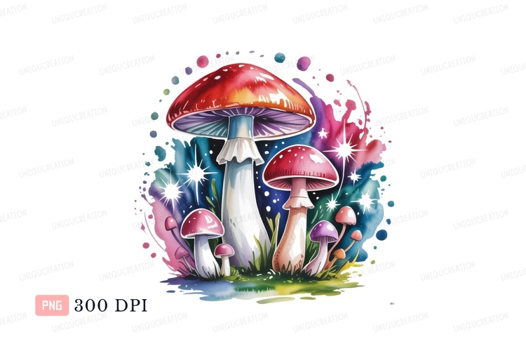 Mushrooms Clipart Image 6