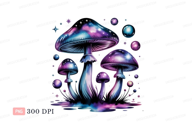 Mushrooms Clipart Image 3