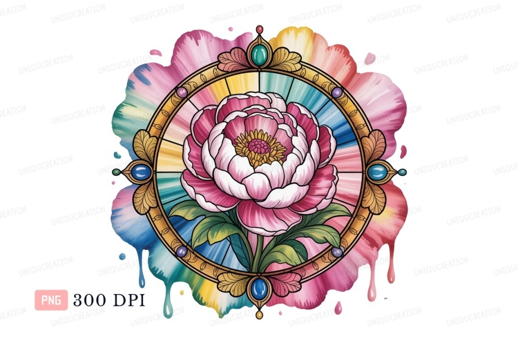 Peony Clipart Image 24
