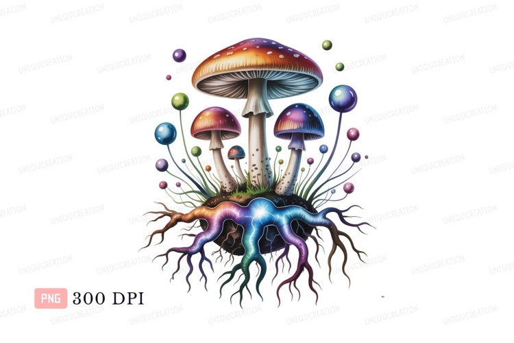 Mushrooms Clipart Image 24