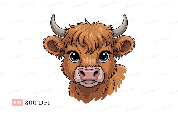 Cute Cartoon Cow Image 5