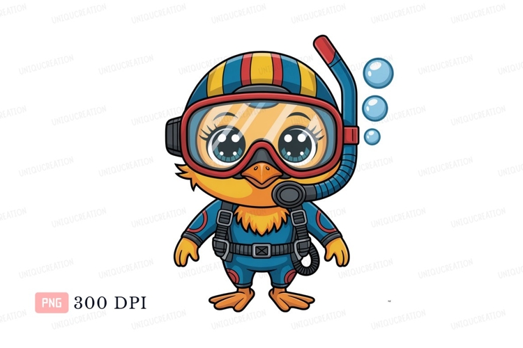 Diver Clipart