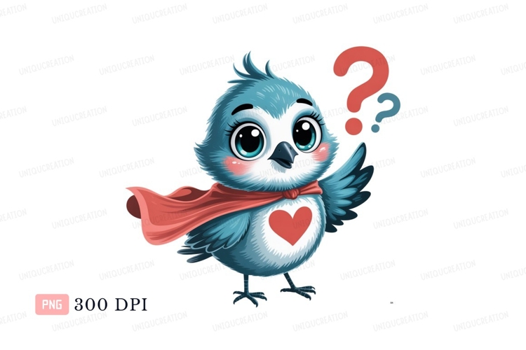 Blue Heart Clipart Image 4