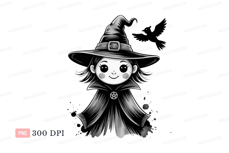 Black And White Bird Clipart Image 13