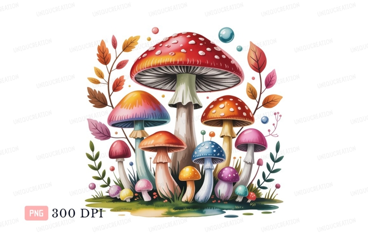 Mushrooms Clipart Image 18