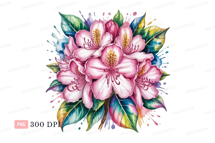 Blue Flowers Clipart Image 17