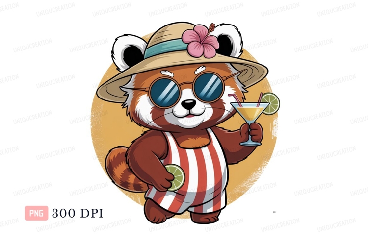 Red Panda Clipart Image 24
