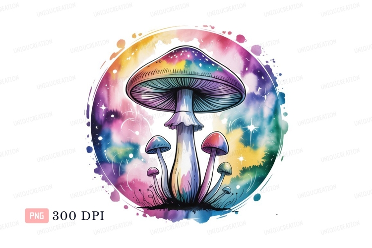 Mushroom Graphic Image 18