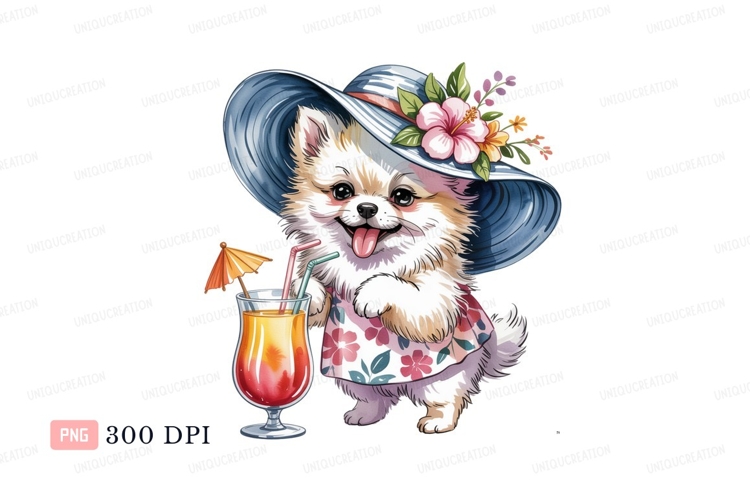 Pomeranian Clipart Image 14