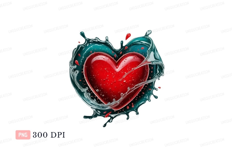 Red Heart Water Splash liquid