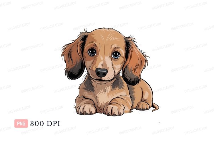 Dachshund Clipart Image 13