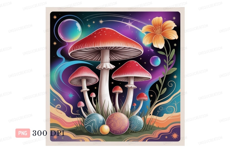Mushrooms Clipart Image 4