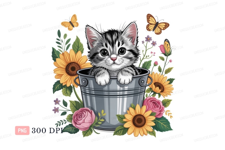 Kitten Clipart Image 11
