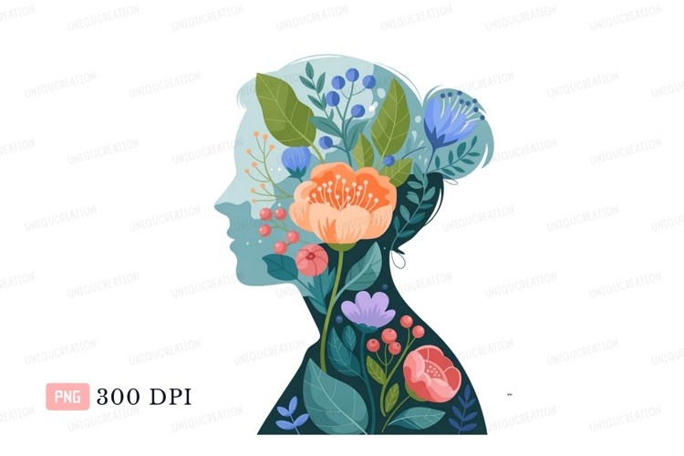 Flowers Silhouette Image 11