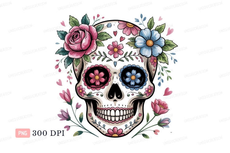 Blue Flowers Clipart Image 9