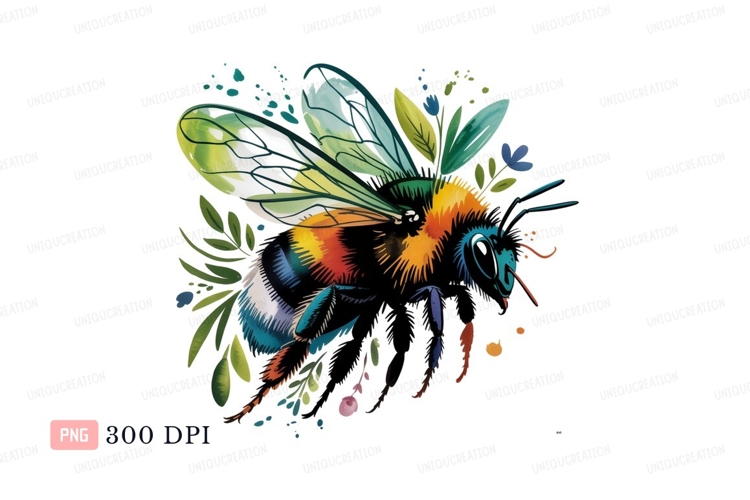 Bumblebee Clipart Image 2