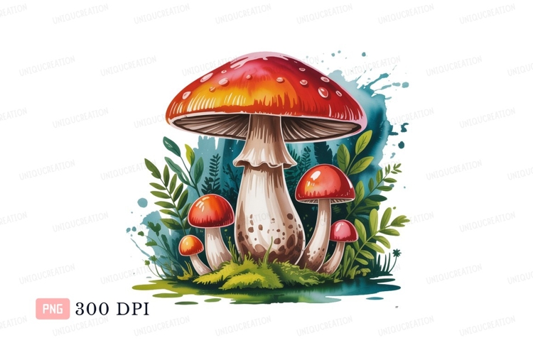 Mushrooms Clipart Image 15